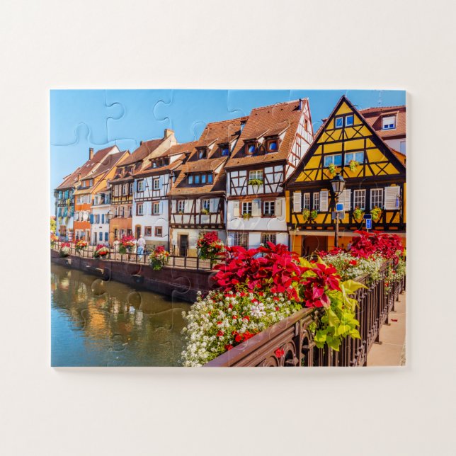Colmar, Elsass, Frankreich.  Puzzle (Horizontal)