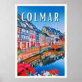 Colmar Foto Vintage Poster