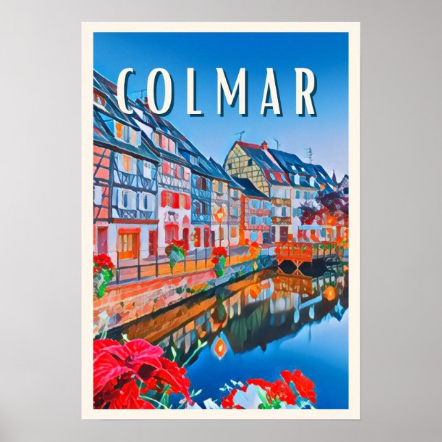 Colmar Foto Vintage Poster (Vorne)