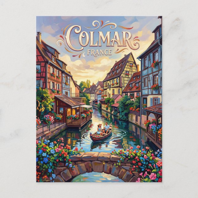 Colmar France Postkarte (Vorderseite)