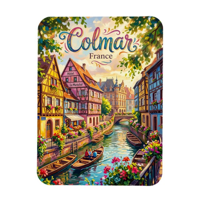 Colmar Frankreich Magnet (Vertikal)
