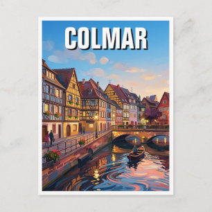 Colmar Little Venice Postkarte