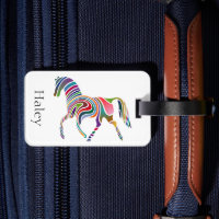 Coloful Girl Fantasy Horse Personalisiert