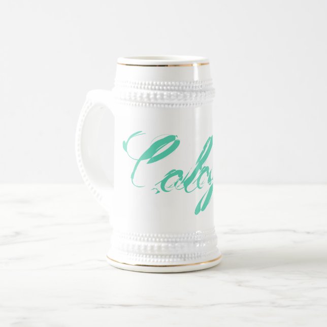 Cologne – Colonia – Köln am Rhein Bierglas (Vorderseite Links)