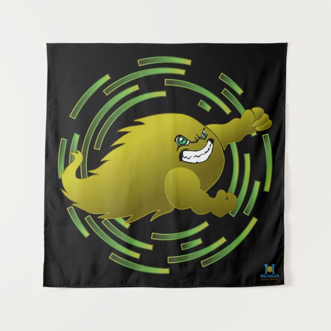 Coloma Comets #4 Wandteppich (Vorderseite)