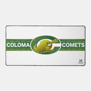 Coloma Comets Schreibtischunterlage