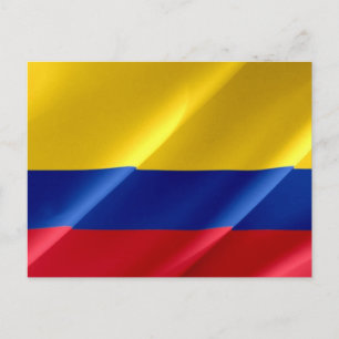 Colombia - Colombian flag - Postkarte