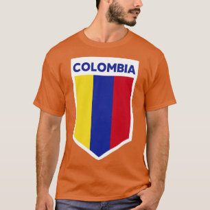 Colombia Flag Emblem T-Shirt