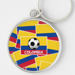 Colombia Football Schlüsselanhänger