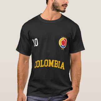 Colombia Fußball Nr. 10 Kolumbianische Flagge Cami T-Shirt