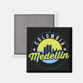 Colombia Medellin City Travel Magnet