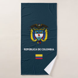 Colombia passport phone case badehandtuch
