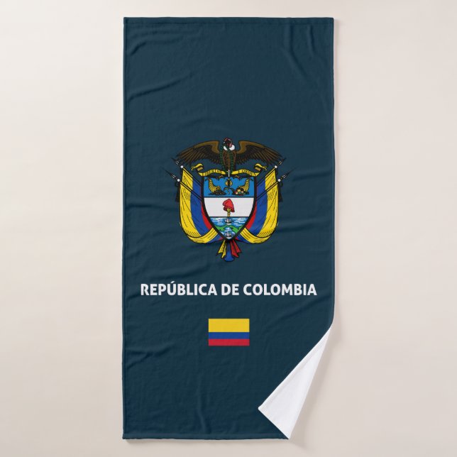 Colombia passport phone case badehandtuch (Badehandtuch)