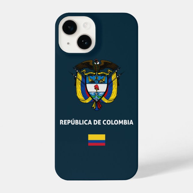Colombia passport phone case iPhone hülle (Rückseite)