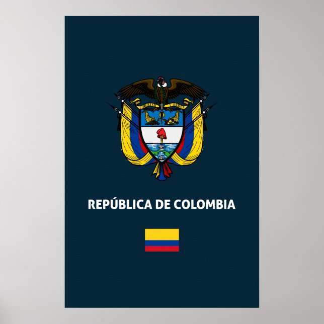 Colombia passport phone case poster (Vorne)