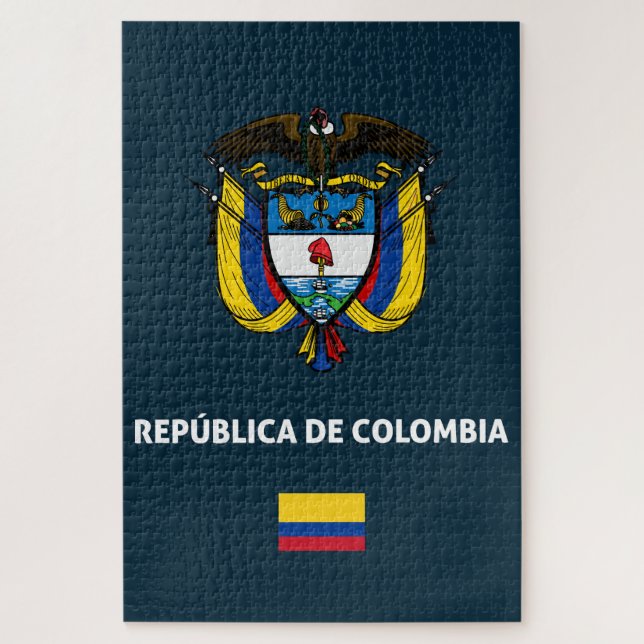 Colombia passport phone case puzzle (Vertikal)