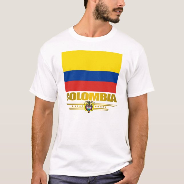 "Colombia Pride" Apperal T-Shirt (Vorderseite)