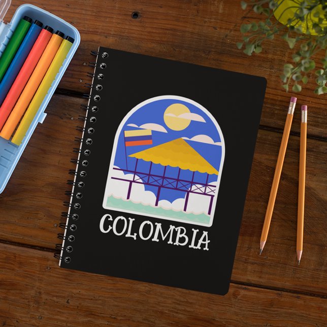 Colombia Vintage Travel Notizblock (colombia vintage travel notebook)