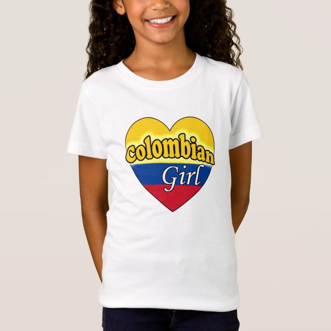 Colombian Girl T-Shirt (Vorderseite)