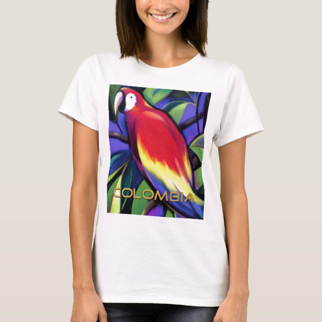 Colombian Parrot T-Shirt (Vorderseite)