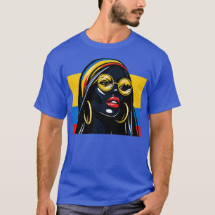 Colombianos y Colombianas Liebe und kolumbianische T-Shirt