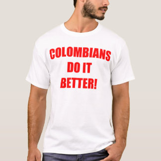 COLOMBIANS VERBESSERT ES T-Shirt