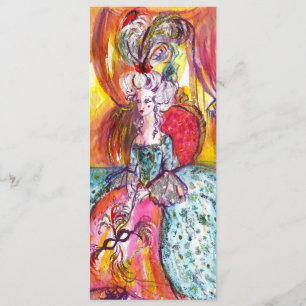 COLOMBINA / MARDI GRAS MASQUERADE BALL ANKÜNDIGUNG