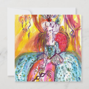 COLOMBINA / MARDI GRAS MASQUERADE BALL ANKÜNDIGUNG