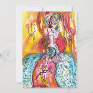 COLOMBINA / MARDI GRAS MASQUERADE BALL ANKÜNDIGUNG