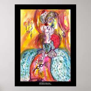 COLOMBINA / Venezianischer Maskenball Poster