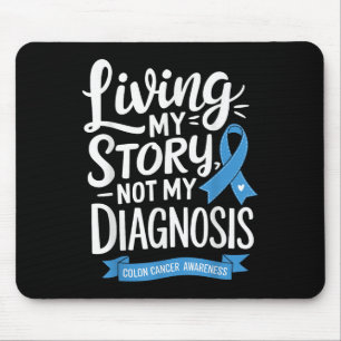 Colon Cancer Awareness Colorectal Cancer Month Mousepad
