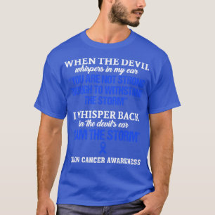 Colon Cancer Awareness Ich bin der Sturm in diesem T-Shirt