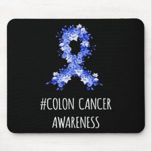 Colon Cancer Awareness Shirt _ Colon Cancer Mousepad