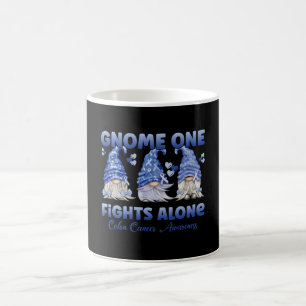 Colon Cancer Colorectal Cancer Dark Blue Ribbon Kaffeetasse