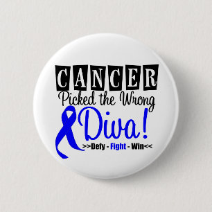 Colon Cancer hat die falsche Diva v2 Button