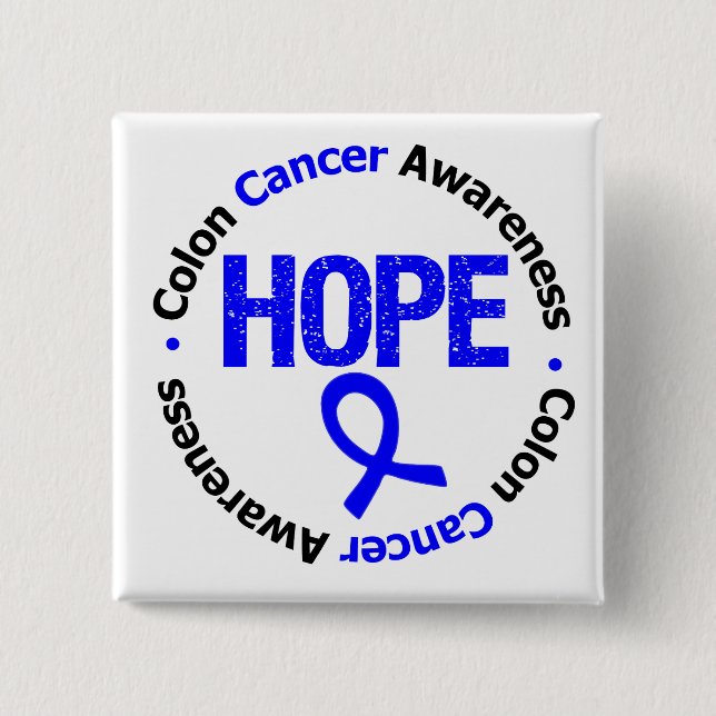 Colon Cancer Hope Button (Vorderseite)