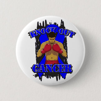 Colon Cancer Knock Out Cancer Button