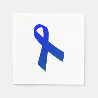 Colon Cancer Ribbon Napkins Serviette