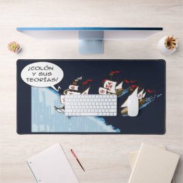 Colon y sus teorias schreibtischunterlage