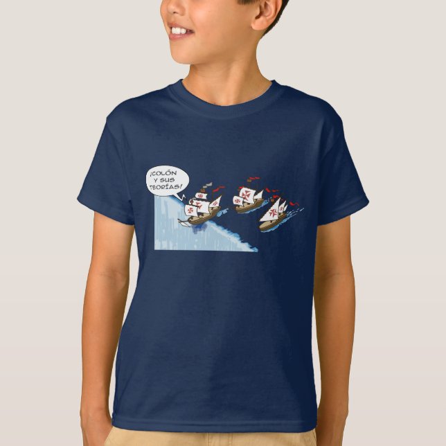 Colon y sus teorias T-Shirt (Vorderseite)