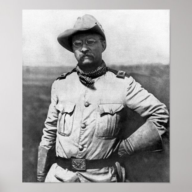Colonel Theodore Roosevelt Poster (Vorne)