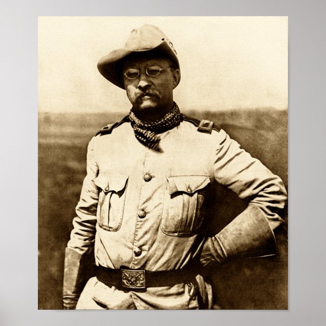 Colonel Theodore Roosevelt Poster (Vorne)
