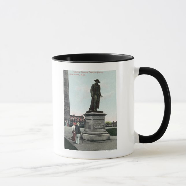 Colonel William Prescott Statue Scene Tasse (Rechts)