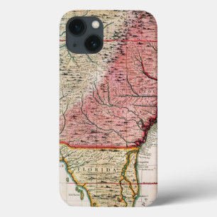COLONIAL AMERICA MAP, 1733 Case-Mate iPhone HÜLLE