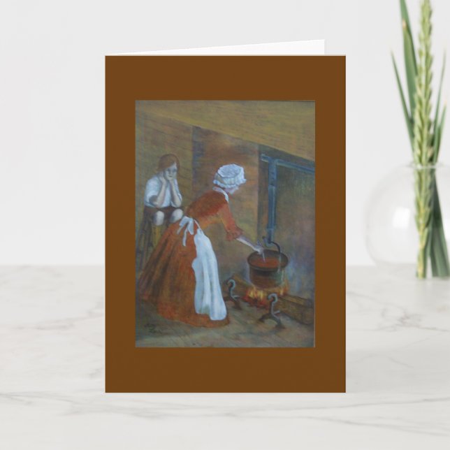 Colonial Cook Karte (Vorderseite)