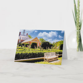 Colonial Garden Card Karte