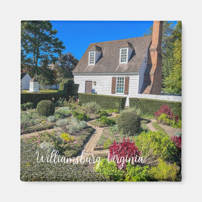 Colonial Williamsburg Virginia Magnet (Vorne)