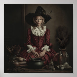 Colonial Witch Poster