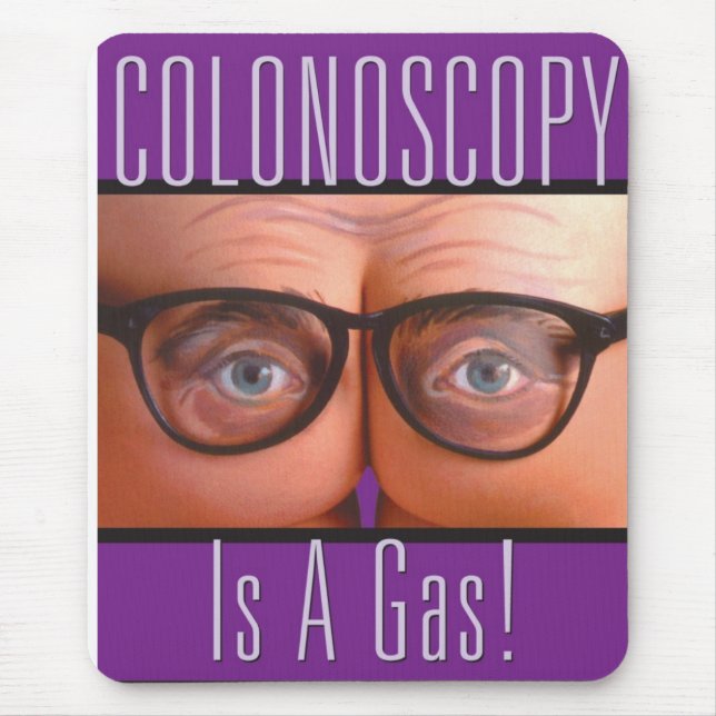 Colonoscopy ist ein Gas Mousepad (Vorne)