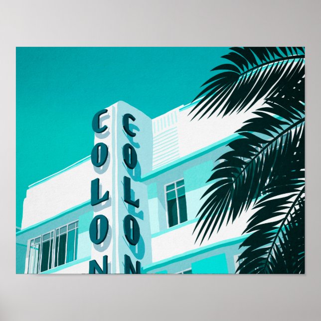Colony Hotel Miami Poster (Vorne)